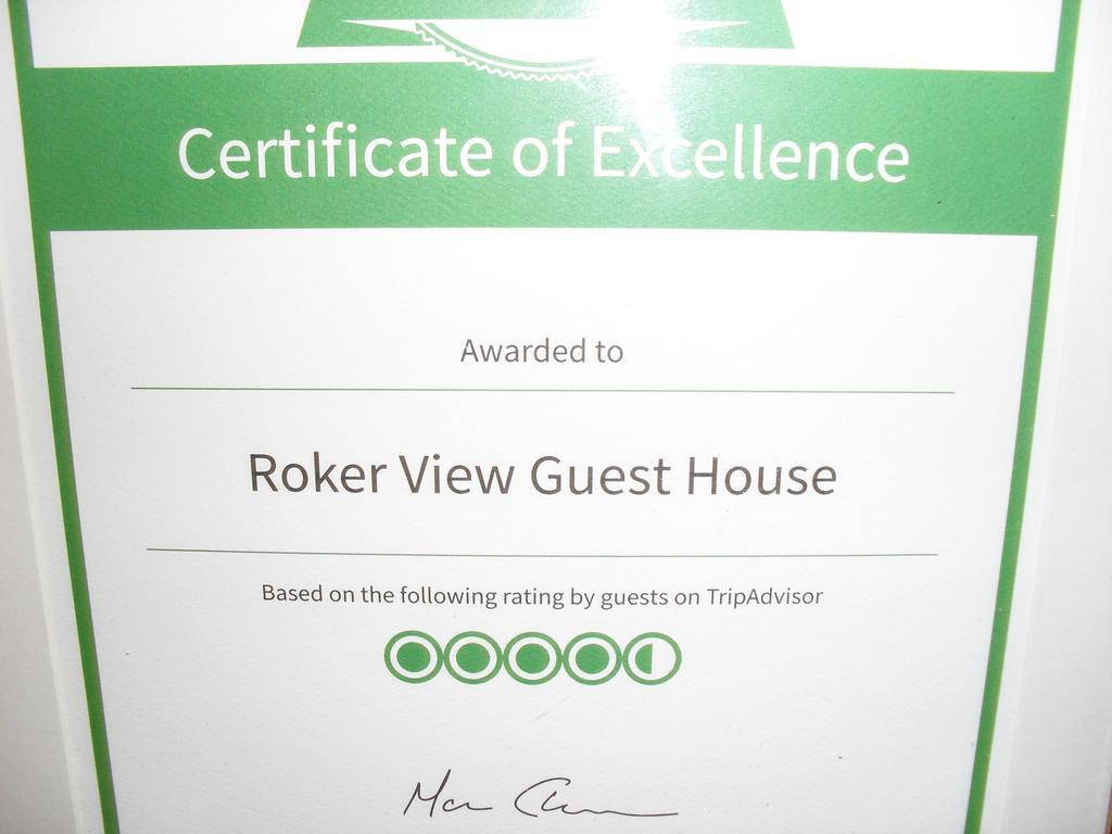 Roker View Guest House Sunderland  Buitenkant foto